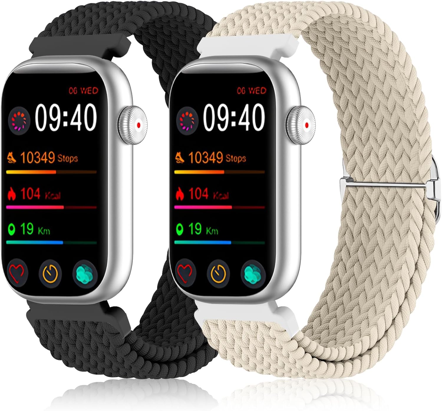 16mm Braided Nylon Bands for Fitness Trackers