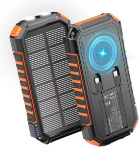 Riapow 27000mAh Wireless Power Bank 22.5W