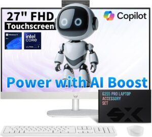 HP 27" AIO: 64GB/2TB SSD, Win 11 Pro