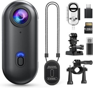 Z10 4K Action Cam 128GB, Waterproof, Magnetic Clip