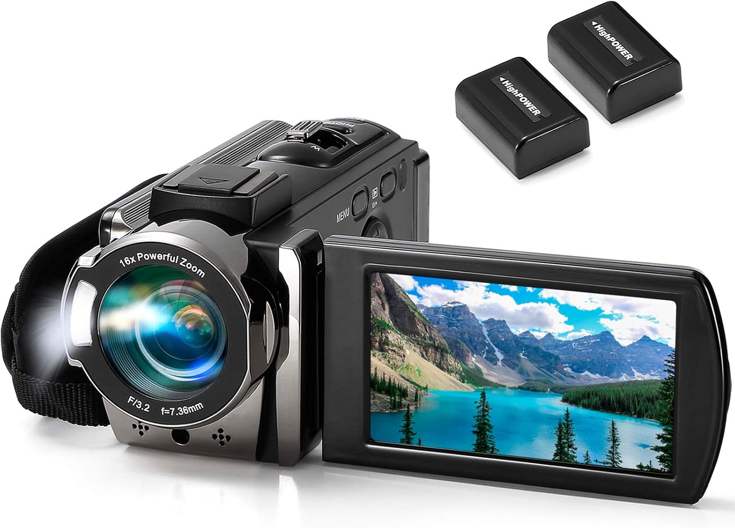 Full HD 1080P 24MP 3" LCD Camcorder