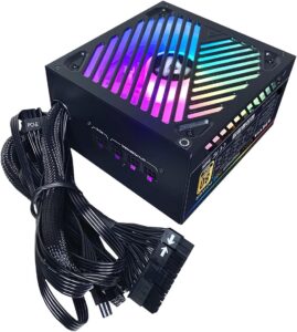 Apevia 650W Gold RGB PSU