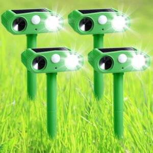 Solar Animal Repellent - 4 Pack