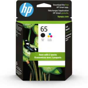 HP 65 Black/Tri-Color Ink (2pk) | T0A36AN