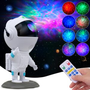 Astronaut Galaxy Star Projector with Remote