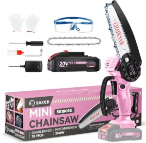 Saker Mini Chainsaw | 6 Inch Cordless