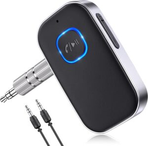 COMSOON Bluetooth Car Receiver, 16H Battery, Noise Cancelling