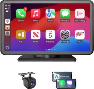 7" Wireless CarPlay Screen w/ Backup Cam