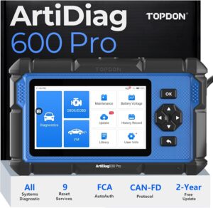 TOPDON ArtiDiag600 Pro OBD2 Scanner
