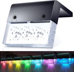 Solar Fence Lights, 6-Pack