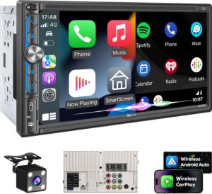 7" Wireless CarPlay Android Auto Stereo