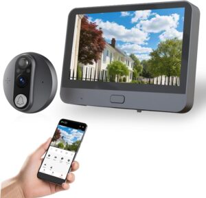 Cawhun 4.3" LCD WiFi Doorbell Viewer