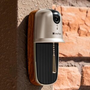 Solar Wireless Video Doorbell w/AI, 2-Way Talk, Cloud