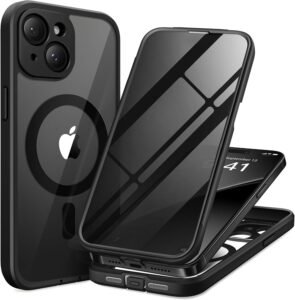 Magnetic Privacy Case for iPhone 15 Plus