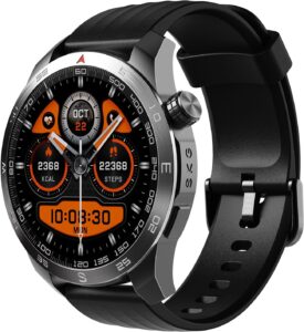 SKG GT5 Smartwatch, 1.43" GPS, 9-Day, 5ATM, Health Tracker