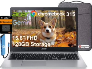 Acer Chromebook 315, 15.6", 4GB RAM, 128GB