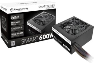 Thermaltake SMART 600W 80 Plus PSU