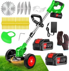 21V Cordless 3-in-1 Grass Trimmer