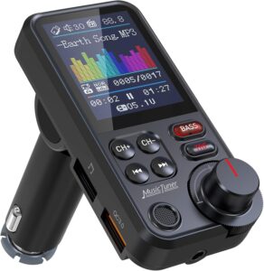 Nulaxy Bluetooth FM Transmitter for Car