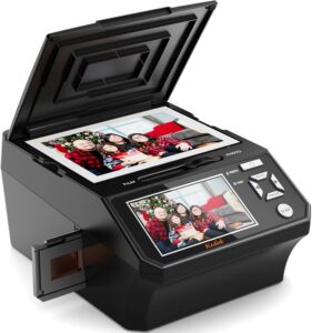 5" LCD Film & Slide Scanner - 22MP, 8GB SD Card