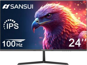 SANSUI 24" IPS 100Hz Monitor w/ HDMI