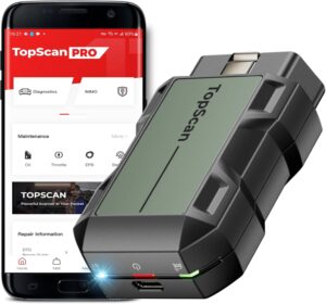 TOPDON TopScan Pro OBD2 Scanner, 13+ Resets, 2024 Upgrade