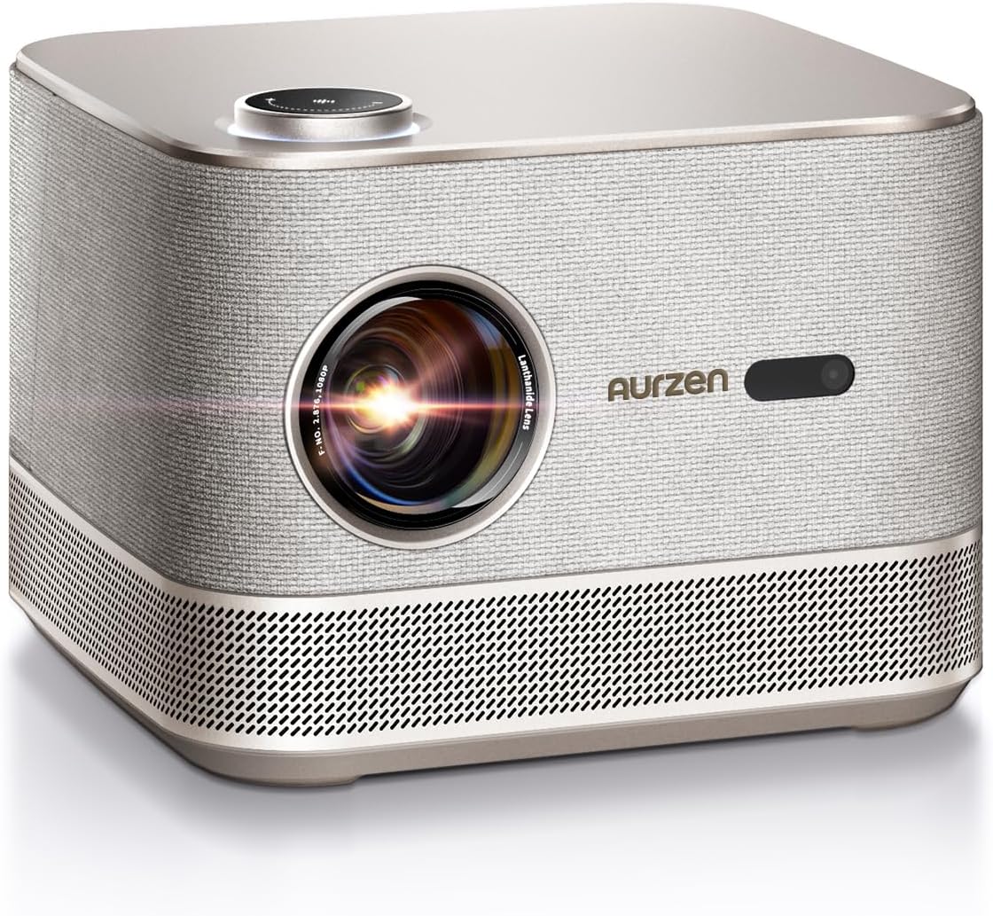 AURZEN BOOM 3 4K WiFi Bluetooth Projector