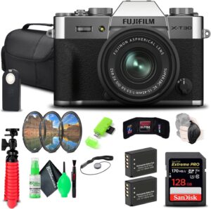 Fujifilm X-T30 II Kit w/ 128GB + Extras
