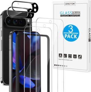 OMOTON 3+2 Pack Pixel 9 Pro XL Screen Protector