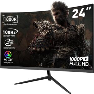 24" Curved Gaming Monitor 100Hz