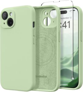 Magnetic Silicone Case for iPhone 13