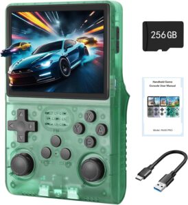 R40S Retro Console - 3.5" IPS, 256G, Linux (Green)