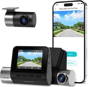 70mai A500S Dash Cam Front and Rear