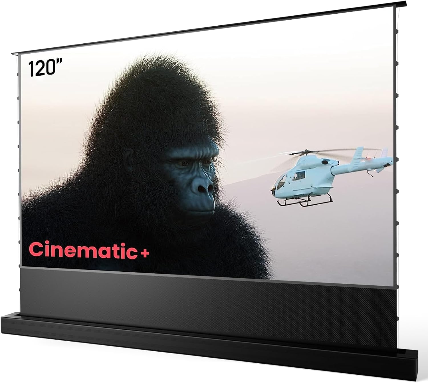 AWOL Vision 120" Motorized ALR Floor Screen F220C