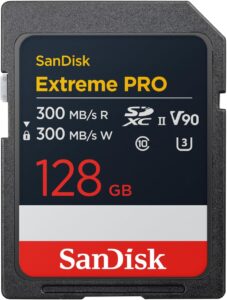 SanDisk 128GB Extreme PRO UHS-II V90