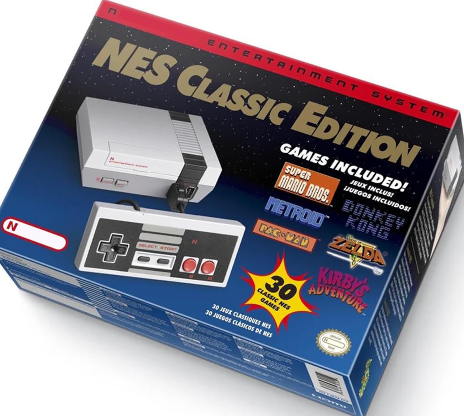 MiniNES Classic - 30 NES Games