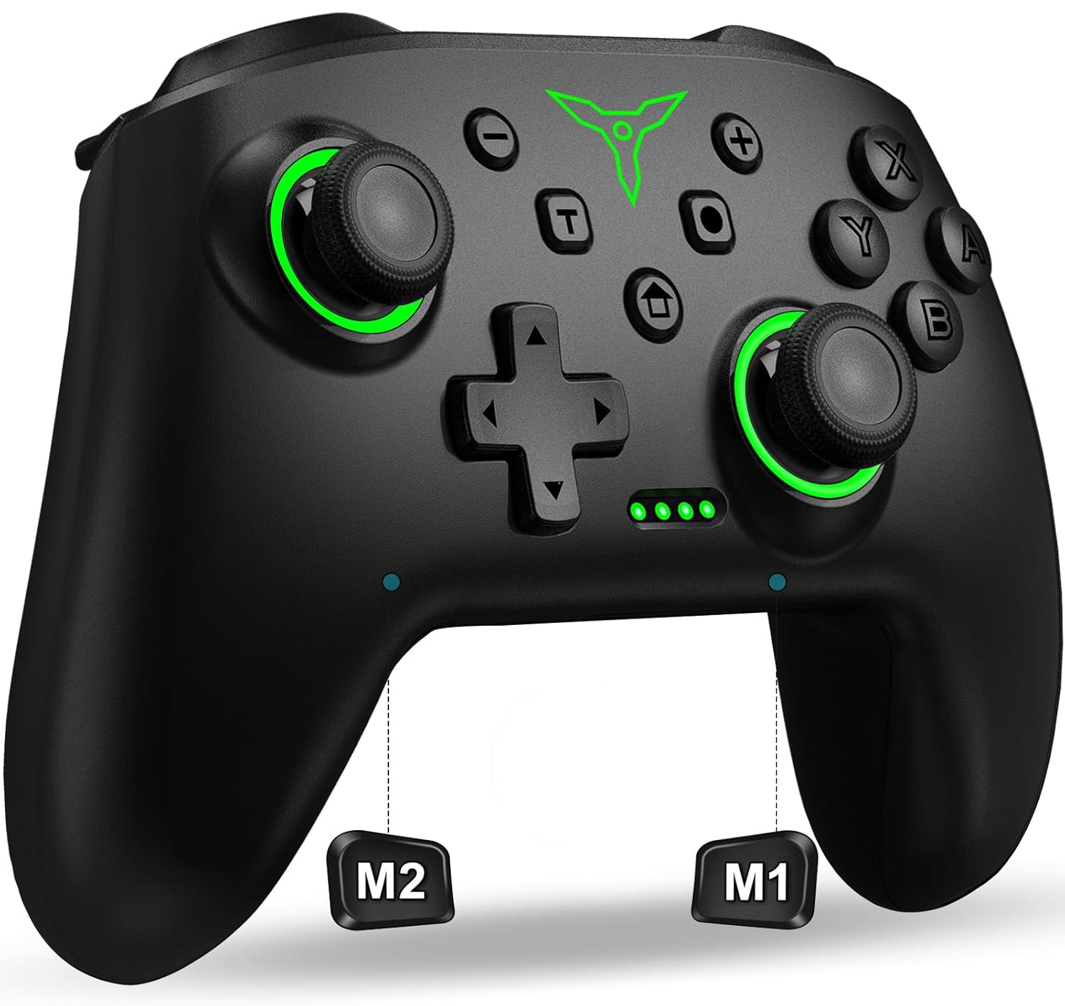 Wireless Switch Controller for Switch/iOS/Android/PC, RGB, Programmable