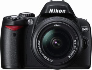 Nikon D40 6.1MP DSLR with 18-55mm Lens (Renewed)