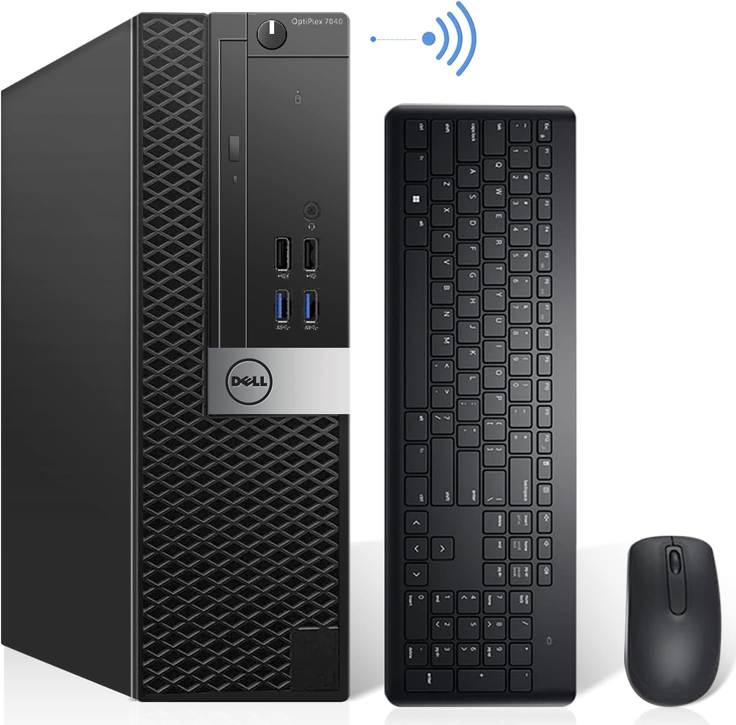 Dell OptiPlex 7040 SFF i5-6500 16GB 512GB+2TB Win10 Pro (Renewed)