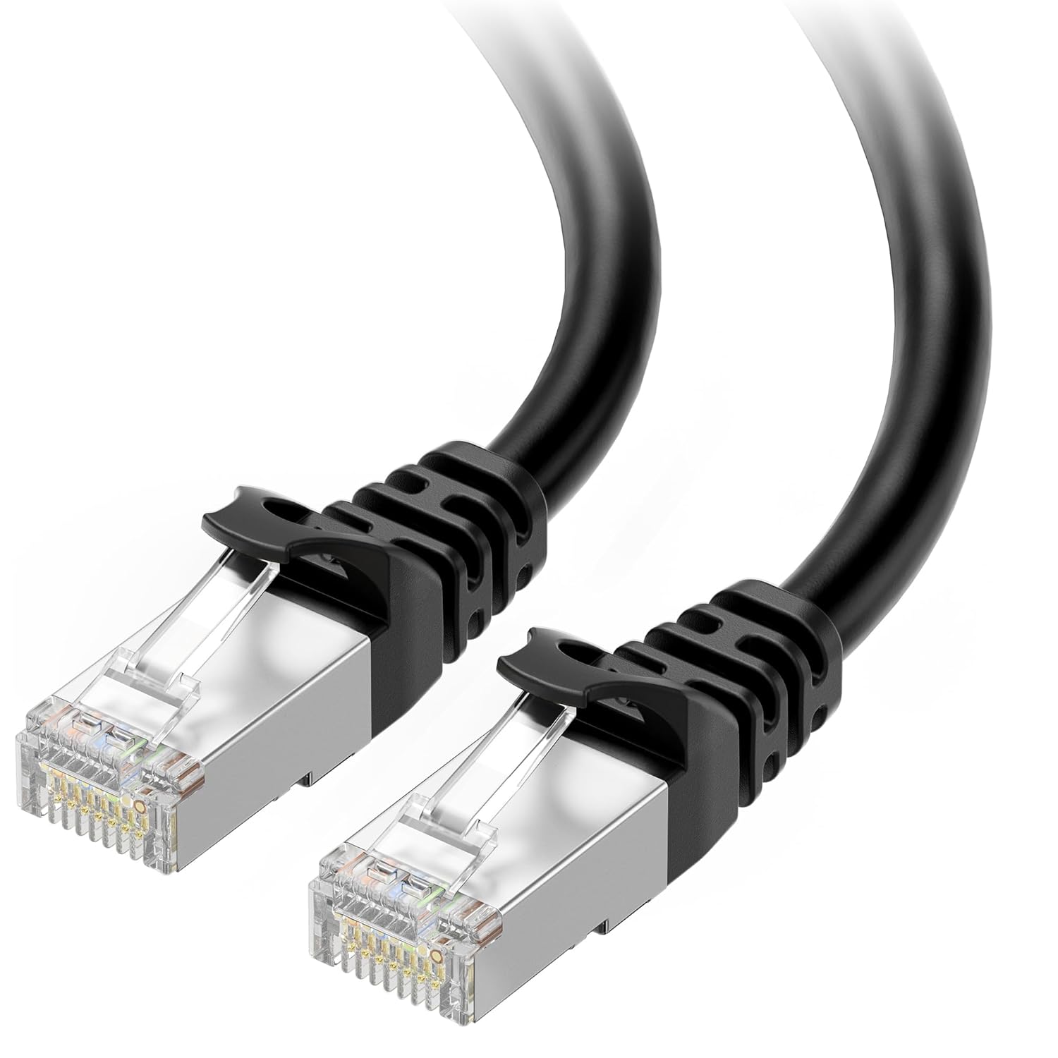 Cable Matters 10Gbps Cat6A Ethernet Cable - 10ft, Black