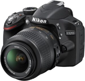 Nikon D3200 24MP DSLR w/ 18-55mm VR Lens