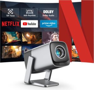XuanPad 1080P WiFi Bluetooth Projector