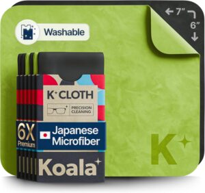 Koala Microfiber Lens Cloths - 6 Pack