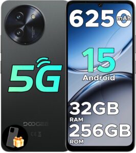 DOOGEE Note 59 Pro 5G, 256GB, 6250mAh