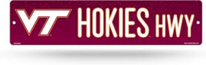 Rico Ind. NCAA Plastic 4x16 Street Sign