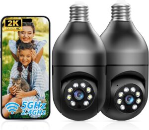 2K Outdoor Security Bulbs 2-Pack