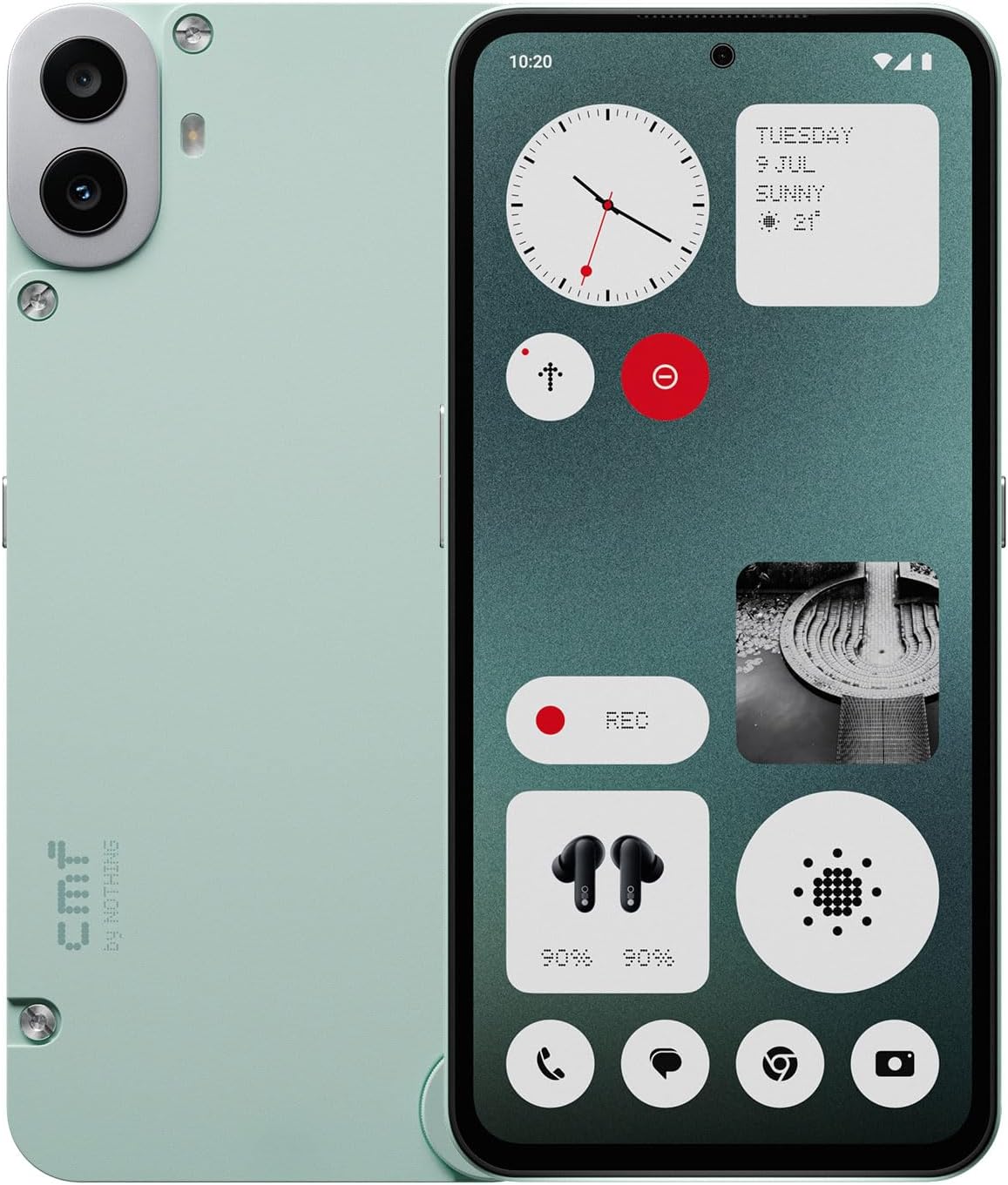 CMF Phone 1 8+256GB, 50MP, 6.67" AMOLED, Light Green
