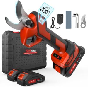 Upgraded Cordless Pruning Shears w/ LCD