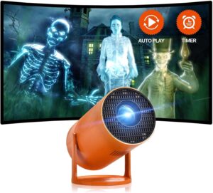 AAXA HP Halloween Projector (2025) HD 1080P, 8 Movies