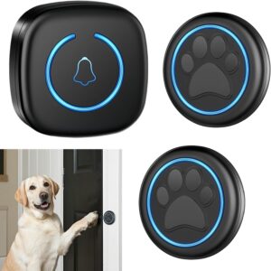 Dog Doorbell, 1000ft Range, 60 Sounds, 2 Buttons